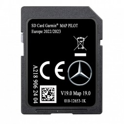 Mercedes A2189062404 SD kortelė Garmin Map Pilot 2023 Europos žemėlapiai kaina