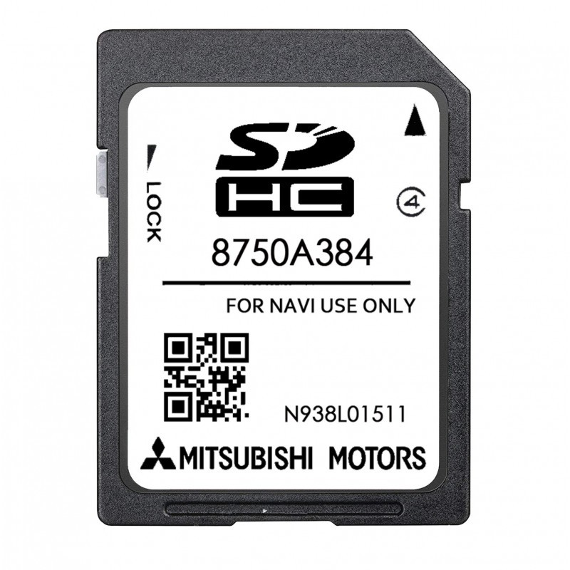 Mitsubishi 8750A384 SD kortelė MMCS W11 W12 2023 Europos žemėlapiai kaina Mitsubishi 8750A384 SD kortelė MMCS W11 W12 2023 Europos žemėlapiai kaina