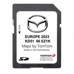Mazda KD5166EZ1L NB1 TomTom SD kortelė 2023 Europos žemėlapiai kaina