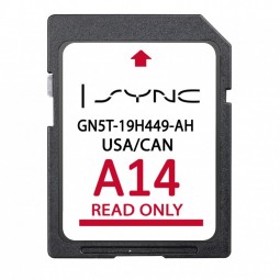 Lincoln A14 SYNC GM5T-19H449-AH SD kortelė 2023 JAV / Kanados žemėlapiai kaina