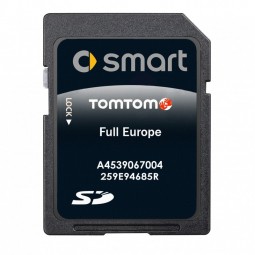 Smart 453 A4539067004 SD kortelė 2023 Europos žemėlapiai kaina