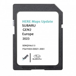 Subaru Gen2 Navigation Micro SD kortelė 2023 Europos žemėlapiai kaina