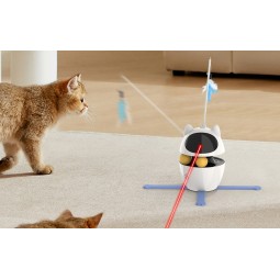 Rojeco 3in1Interactive Cat Toys - išmanusis žaislas katėms lizingu