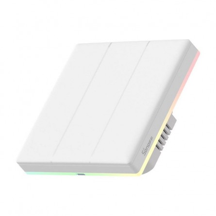 Sonoff Smart Touch Wall Switch TX Ultimate - 3 kanalų išmanusis jungiklis kaina