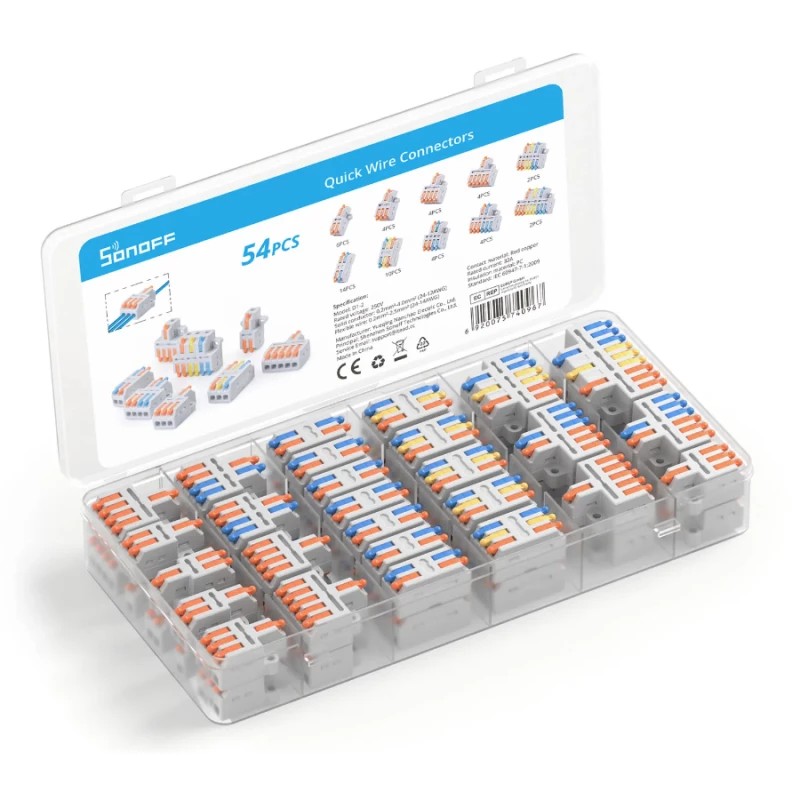 Sonoff  Wire Connectors D1-2 - laidų sujungimo jungtys kaina