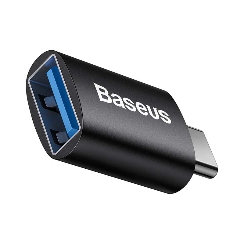 Baseus Ingenuity Mini Type-C to USB -A 3.1 Adapter - adapteris, juodas kaina