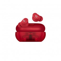 Beats Solo Buds - True Wireless Earbuds Transparent Red - belaidės ausinės kaina