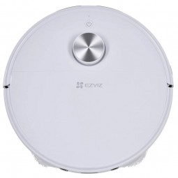 Ezviz RS2 Robot Vacuum Cleaner, White - išmanusis dulkių siurblys - robotas su išsivalymo stotele greičiau