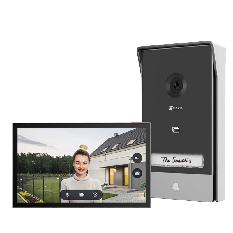 Ezviz HP7 Smart Home Video Doorphone - telefonspynės komplektas  kaina