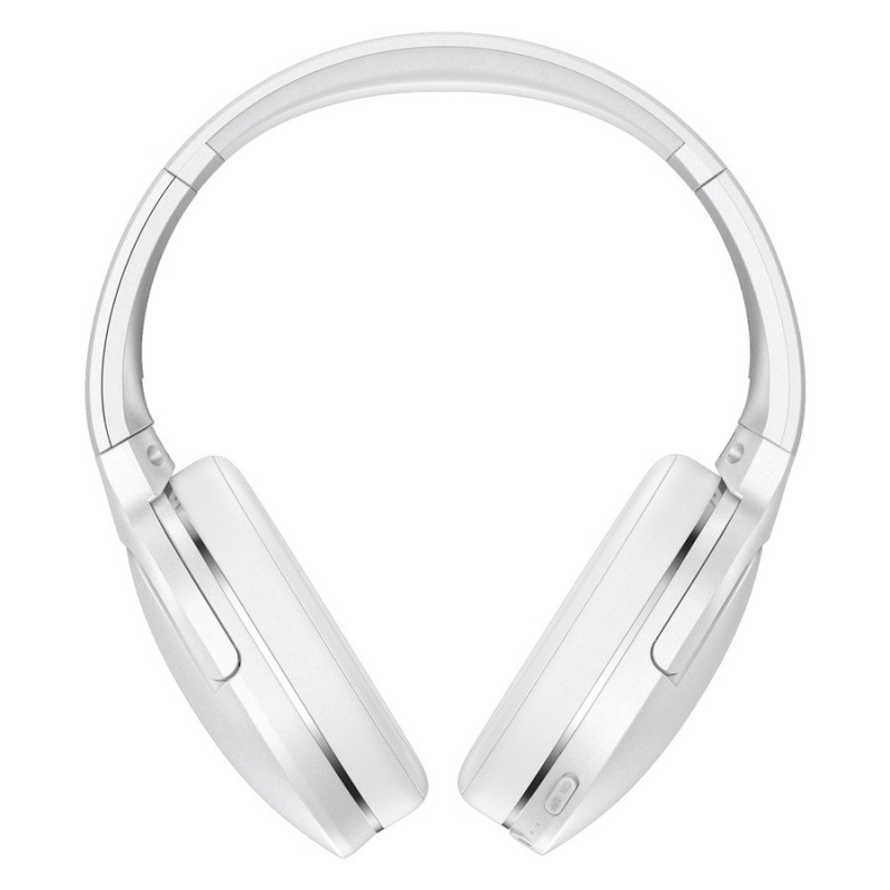 Baseus Encok D02 Wireless Headphone, White - belaidės ausinės kaina