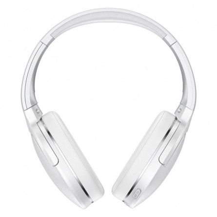 Baseus Encok D02 Wireless Headphone, White - belaidės ausinės kaina