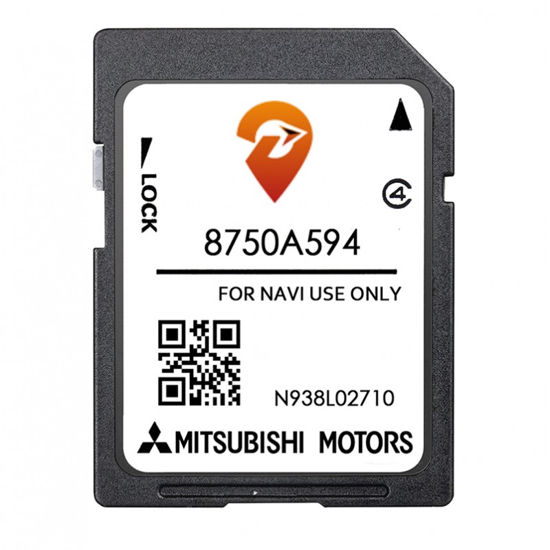 Mitsubishi 8750A594 SD kortelė MMCS W15 W17 2023 Europos žemėlapiai kaina Mitsubishi 8750A594 SD kortelė MMCS W15 W17 2023 Europos žemėlapiai kaina