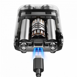 Metz Traveller Shaver MZXZ021, White - kelioninė belaidė elektrinė barzdaskutė lizingu