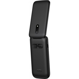 TCL OneTouch 5023, atverčiamas mobilusis telefonas senjorams, juodas