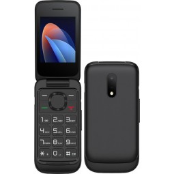 TCL OneTouch 5023, atverčiamas mobilusis telefonas senjorams, juodas kaina
