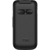 TCL OneTouch 5023, atverčiamas mobilusis telefonas senjorams, juodas