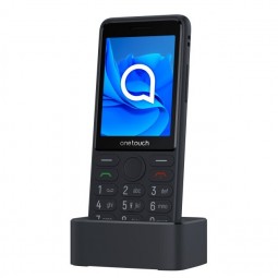 TCL OneTouch 4022S, mobilusis telefonas senjorams, juodas
