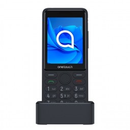 TCL OneTouch 4022S, mobilusis telefonas senjorams, juodas
