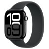 (Ekspozicinė) Apple Watch Series 10 GPS + Cellular 46mm Jet Black Aluminium Case with Black Sport Band - M/L kaina
