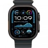 (Ekspozicinė) Apple Watch Ultra 2 GPS + Cellular, 49mm Black Titanium Case with Black Ocean Band garantija