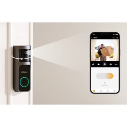 Belaidis išmanusis durų skambutis su kamera IMOU Doorbell 2S Kit komplektas Platus 166° apžvalgos kampas
