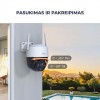 Detalizuotas kameros optikos ir sensoriaus vaizdas