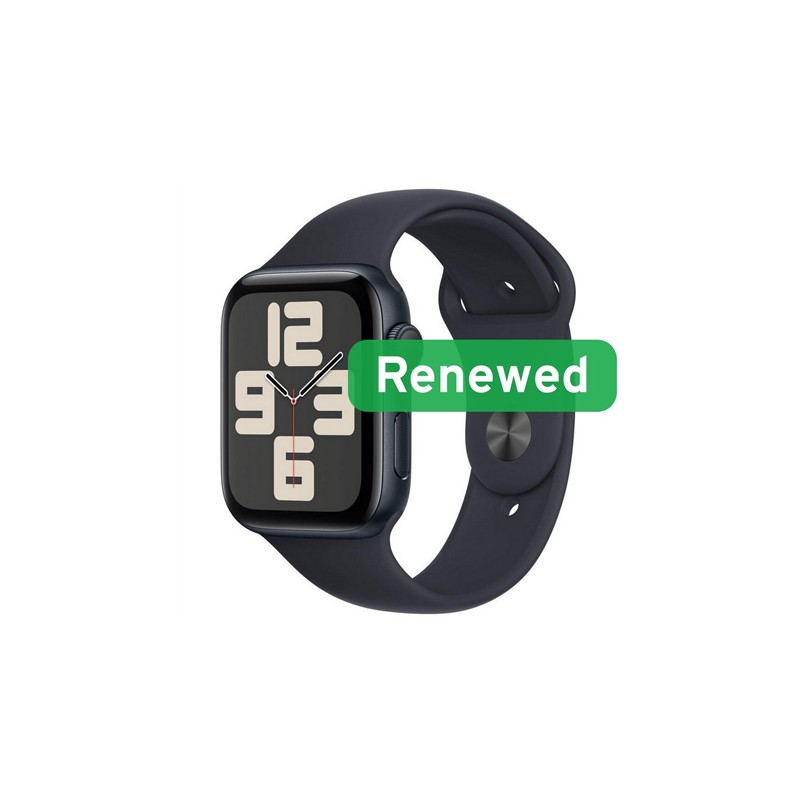 Apple Renewed A klasės išmanusis laikrodis Apple Watch SE2 LTE 44mm Midnight