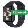 Apple Renewed A klasės išmanusis laikrodis Apple Watch SE2 LTE 44mm Midnight