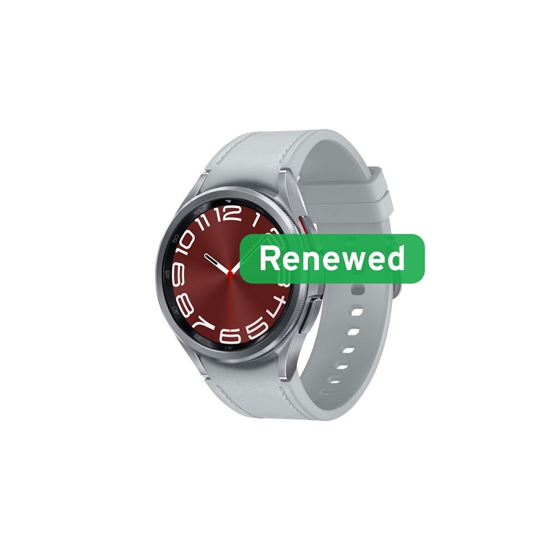 Samsung Renewed Galaxy Watch 6 Classic BT 43mm sidabrinis išmanusis laikrodis (Grade A)