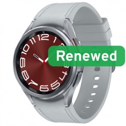 Samsung Renewed Galaxy Watch 6 Classic BT 43mm sidabrinis išmanusis laikrodis (Grade A)