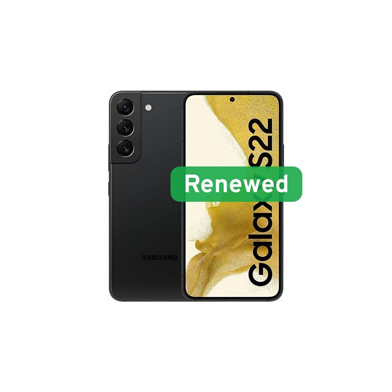 Samsung Renewed Galaxy S22 256 GB 5G Phantom Black (C klasės)