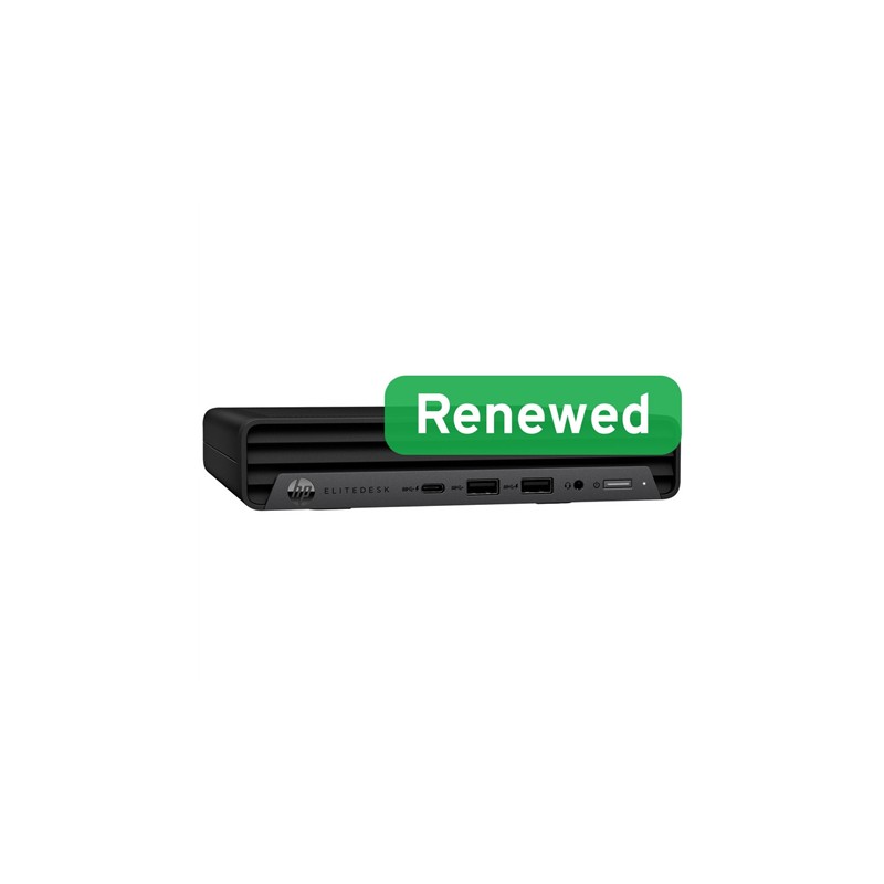 HP Renewed EliteDesk 800 G6 Mini PC – i5-10500T 16GB RAM 256GB SSD Win 11 Pro