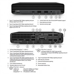 HP Renewed EliteDesk 800 G6 Mini PC – i5-10500T 16GB RAM 256GB SSD Win 11 Pro