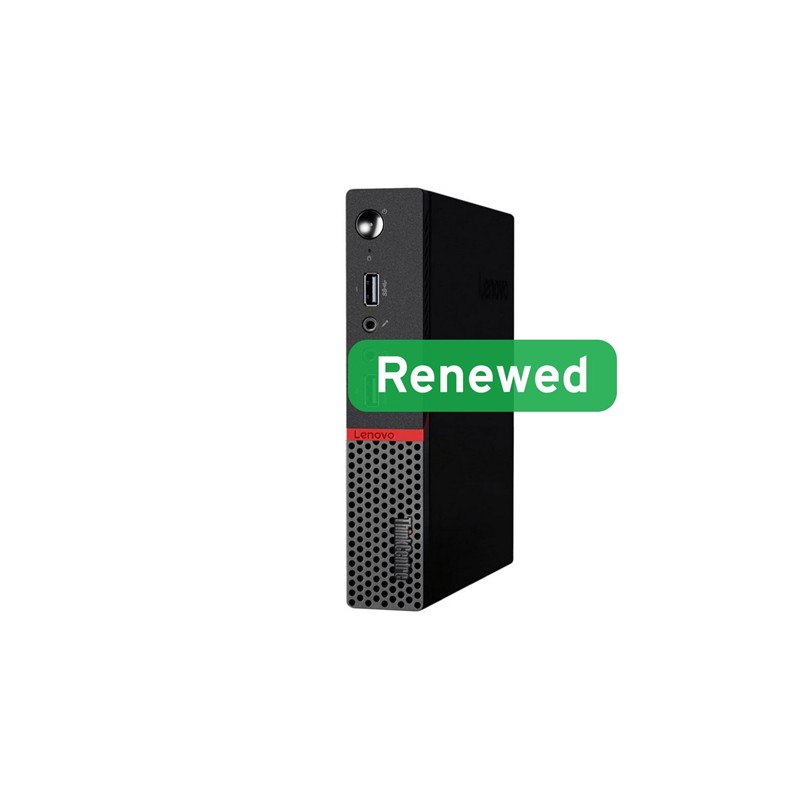 Lenovo Renewed ThinkCentre M715q Mini PC | AMD Ryzen 5 | 8GB RAM | 256GB SSD | Windows 11 Pro