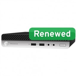 HP Renewed ProDesk 600 G4 DM – Kompaktiškas Intel Core i3 mini kompiuteris su Windows 11 Home
