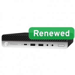 HP Renewed ProDesk 600 G5 DM Intel Core i3 mini kompiuteris su Windows 11 Home