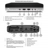 HP Renewed EliteDesk 800 G4 – i5-8500T 8GB RAM 256GB SSD Windows 11 Pro
