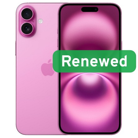 Apple Renewed iPhone 16 Plus | Rožinis | 6.7" | 128 GB | 5G
