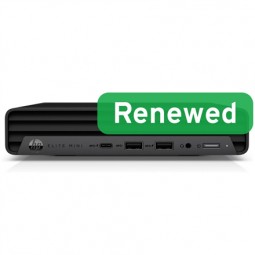 HP Renewed Elite Mini 800 G9 – i5-12500T 16GB RAM 256GB SSD Win 11 Pro
