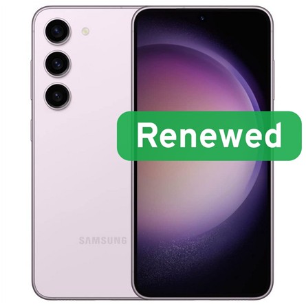 Samsung Renewed Galaxy S23 Grade A 128GB Levandų 5G Išmanusis Telefonas