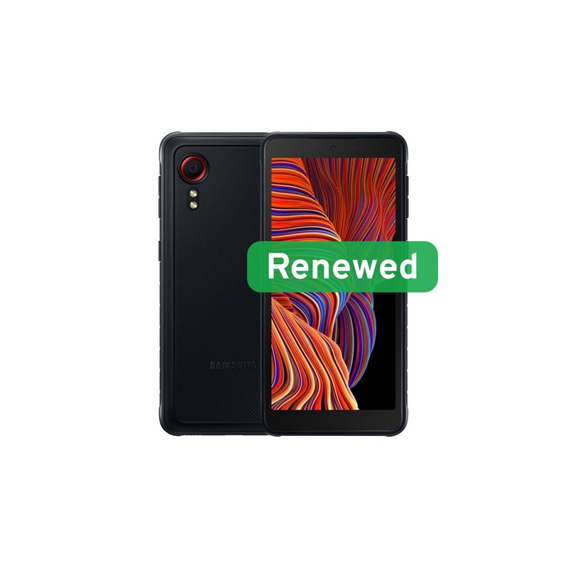 Samsung Renewed Galaxy Xcover 5 C klasės atnaujintas patvarus 4G išmanusis telefonas juodas