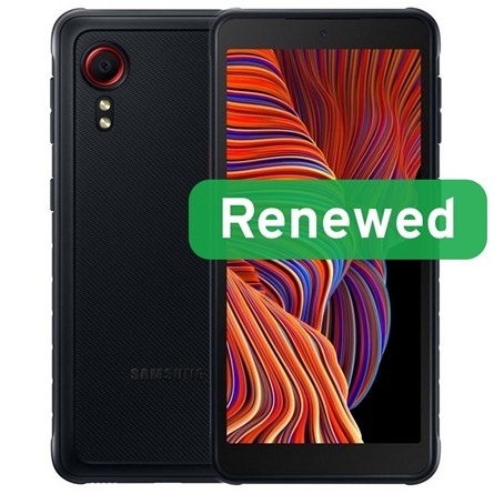 Samsung Renewed Galaxy Xcover 5 C klasės atnaujintas patvarus 4G išmanusis telefonas juodas