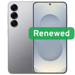 Samsung Renewed Galaxy S25 5G 128GB – Gamykliškai atnaujintas telefonas Silver Shadow