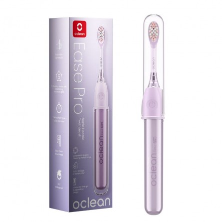 Oclean Ease Pro Purple: Ultragarsinis elektrinis dantų šepetėlis su Maglev technologija