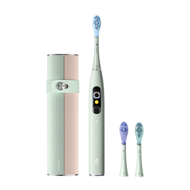 Oclean X Ultra 20 S Green išmanusis elektrinis dantų šepetėlis su DI