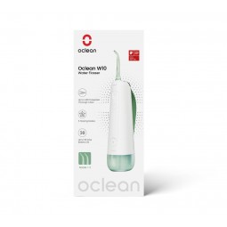 Oclean W10 Green nešiojamas burnos irigatorius su 2 antgaliais