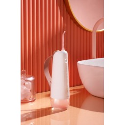 Oclean W10 Rožinis Vandens Irigatorius su 2 Antgaliais – Tobulai Burnos Higienai