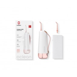 Oclean W10 Rožinis Vandens Irigatorius su 2 Antgaliais – Tobulai Burnos Higienai