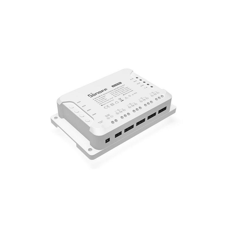 SONOFF 4CHPROR3 Išmanusis 4 Kanalų Jungiklis Wi-Fi su RF 433MHz Sauso Kontakto