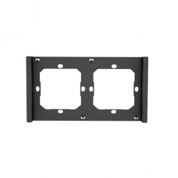 SONOFF M5-F2 2 jungiklių sieninis rėmelis SONOFF M5-80 išmaniesiems jungikliams juodas